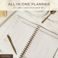 The One Life Planner - Bone
