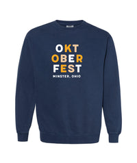 Oktoberfest Block Letter Crewneck - ADULT