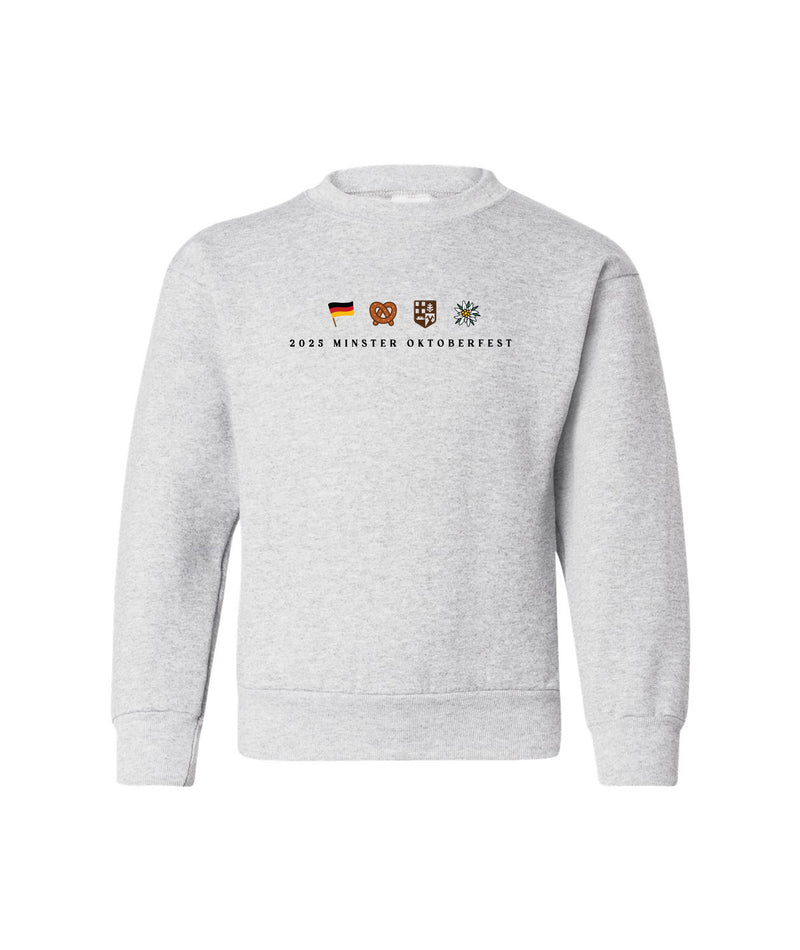 Oktoberfest Symbols Crewneck - YOUTH