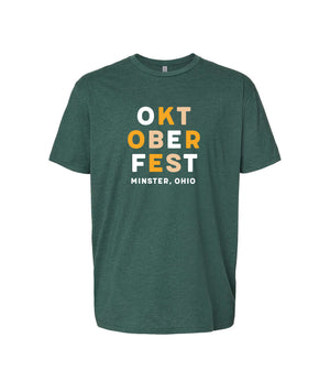 Oktoberfest Block Letter Tshirt - ADULT