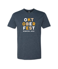 Oktoberfest Block Letter Tshirt - ADULT