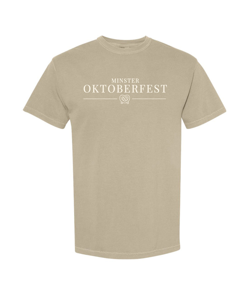 Minster Oktoberfest Pretzel Khaki - Embroidered Adult